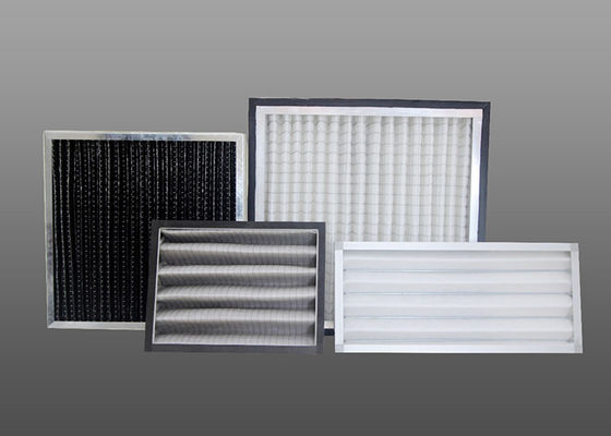 Filtry plisowane ze stopu aluminium