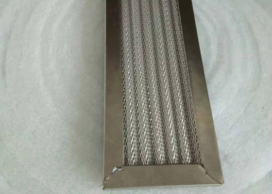 Aluminiowe filtry siatkowe 0,64 m2 G4 plisowane